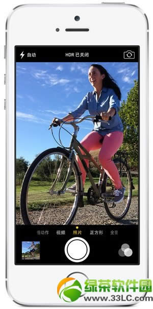 ios7怎么连拍?ios7 gm版连拍功能使用教程1