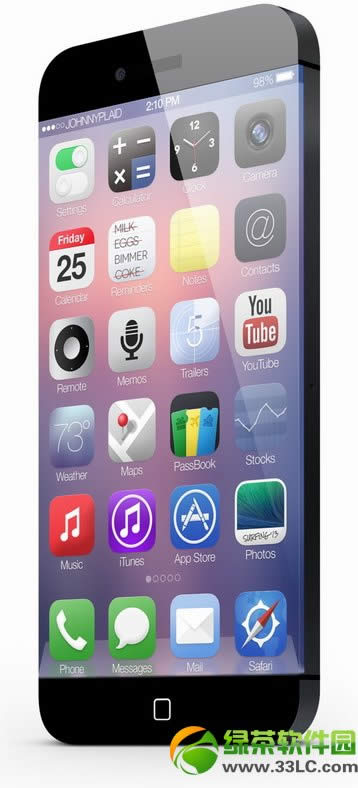 iphone6概念机图片曝光:采用无边框设计2