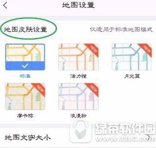 高德地图地图皮肤怎么修改 高德地图修改地图皮肤图文教程2