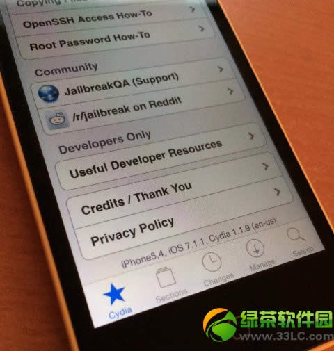 iphone5c ios7.1.1完美越狱教程1