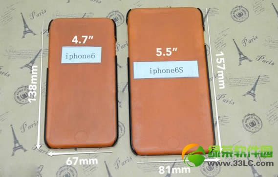 iphone6 5.5寸图片现身:5.5英寸iphone6谍照图片1
