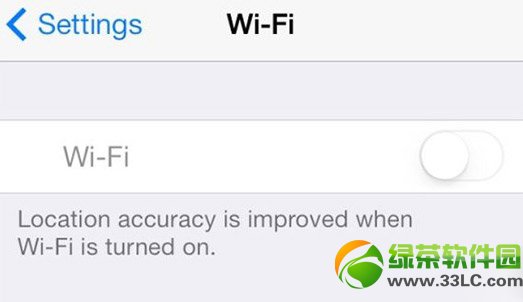 ios7.1 wifi连不上怎么办?ios7.1无法连接wifi解决方法1