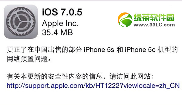 iphone4s升级ios7.0.5教程:iphone4s/iphone4更新ios7.0.5步骤1