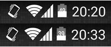 android4.4电池百分比开启教程:安卓4.4状态栏显示电池百分比2