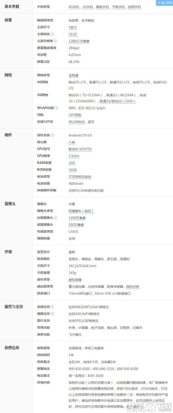 华为畅享6和锤子M1哪个好_华为畅享6和锤子M1买哪个
