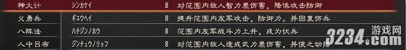 《三国志12》琴氏兵法全图文攻略