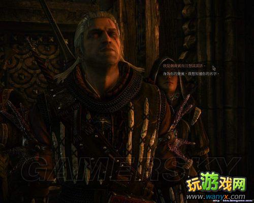 《巫师2加强版》洛穆涅的秘密任务中在迪亨纳的实验室里让魔像守卫允许通过的攻略