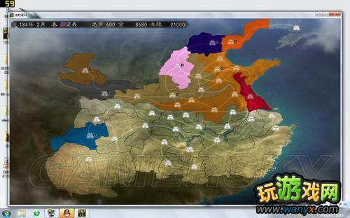 《三国志12》强势插入、新势力编制的流程战报
