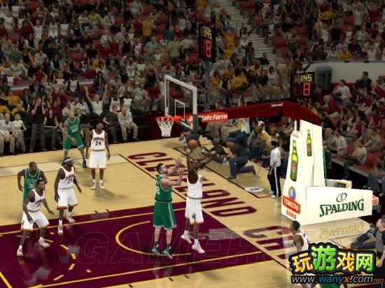 《nba2k12》暴力空接流防守反击打法
