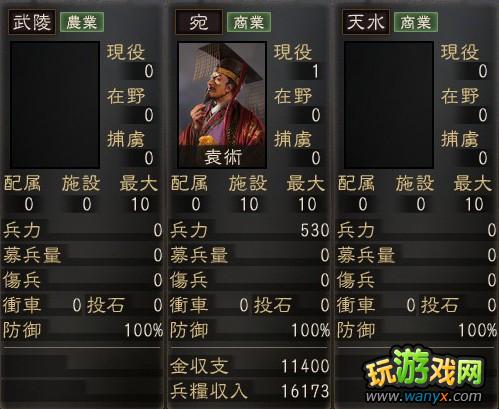 《三国志12》全40个都市简易资料