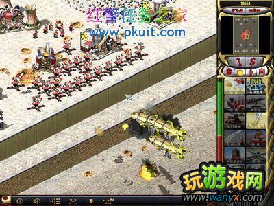 点击查看大图 《红色警戒2尤里的复仇》任务炮弹山峰0000号图文攻略