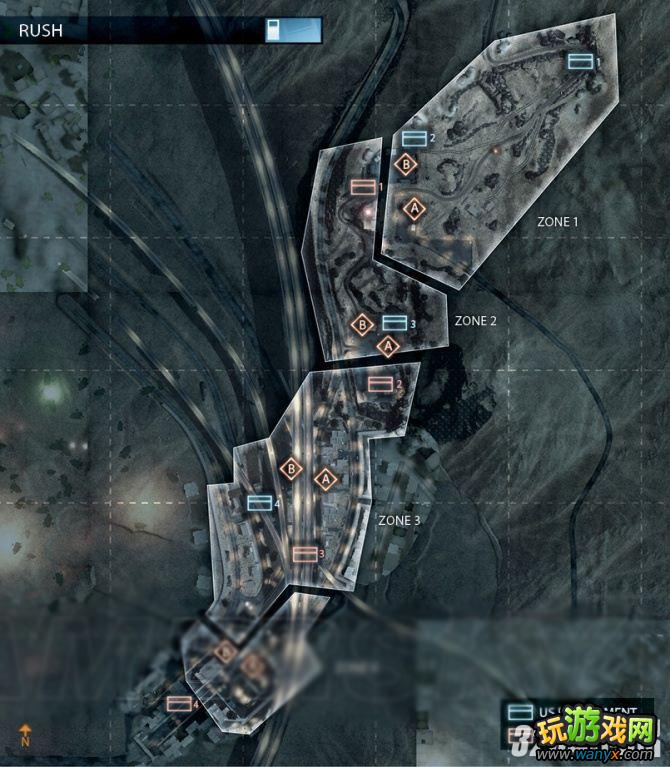 《战地3》德黑兰公路Rush各阶段打法攻略