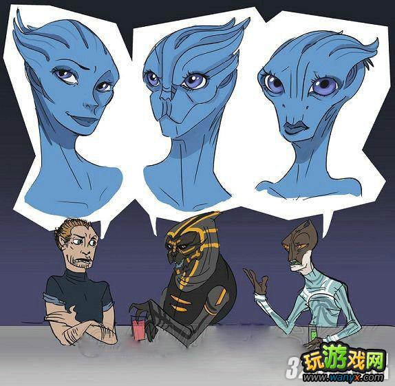 《质量效应》阿萨瑞Asari族背景详细分析