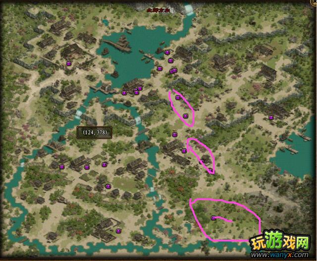 点击查看大图 《征途》南蛮暴君刷新位置