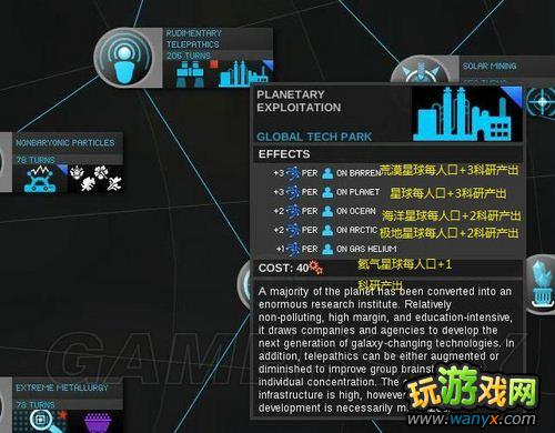 《无尽空间》全科技解析
