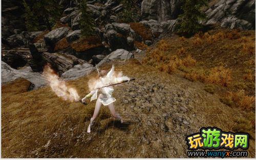 《上古卷轴5:天际》简单武器粒子效果教程