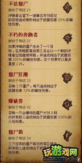 《暗黑破坏神3》巫医技能详解