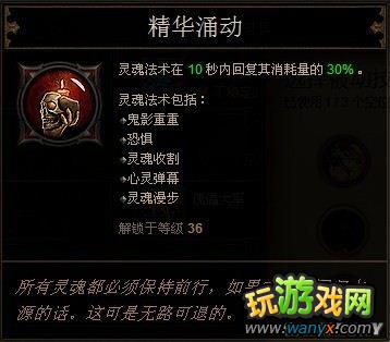 《暗黑破坏神3》巫医技能详解