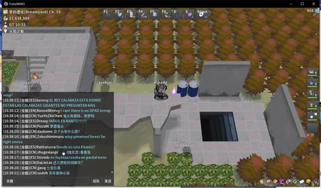 Pokemmo2022万圣节鬼火收集攻略 四区域鬼火位置图示_本站