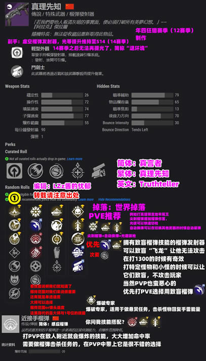 命运2真言者Perk分享 真言者技能加点教学_本站
