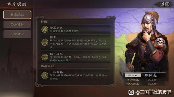 三国志战略版S11官渡之战全势力加成效果一览_本站