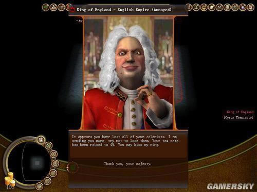《文明4:殖民统治》应付国王经验技巧_本站