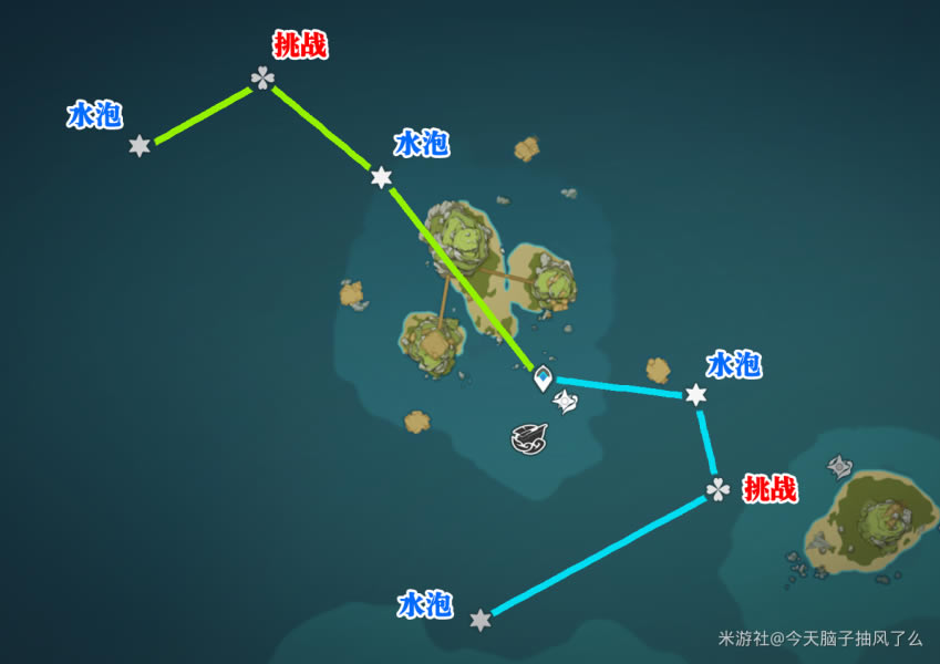 原神海岛水泡位置大全 全水泡解密攻略_本站