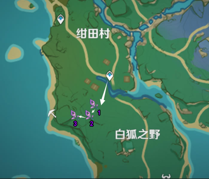 原神宵宫突破材料采集图文详细教程 鸣草取得路线分享