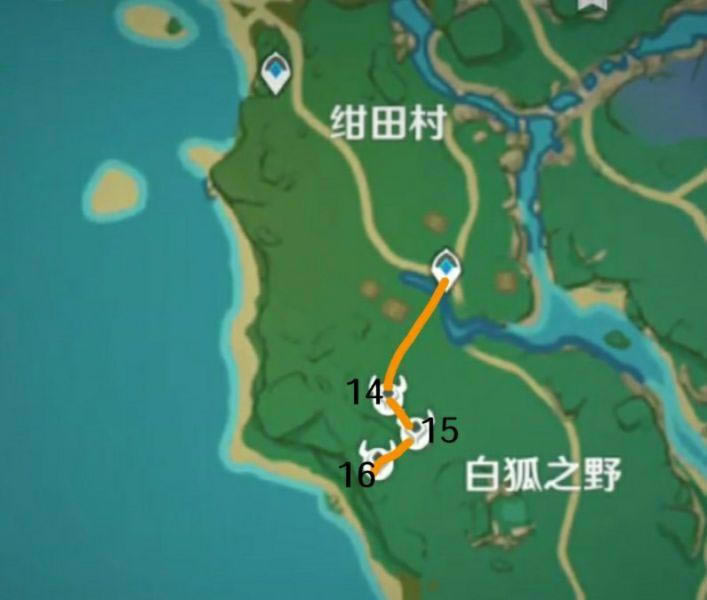 原神2.0宵宫突破材料鸣草收集图文详细教程