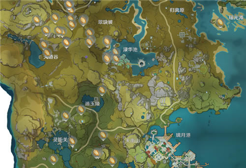 原神石珀分布位置大全 石珀哪里分布最多?_本站