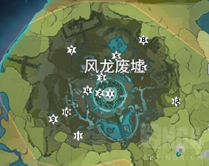 原神公测版蒙德地区风神瞳位置详解 蒙德风神瞳位置一览_本站