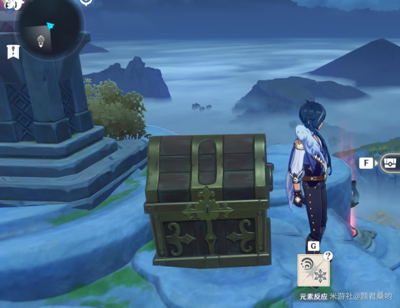 原神公测版庆云顶场景解密宝箱与岩神瞳位置详细说明 庆云顶解密宝箱取得办法