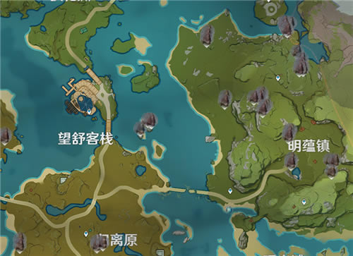 原神铁矿石分布位置汇总 公测版铁矿石位置大全_本站