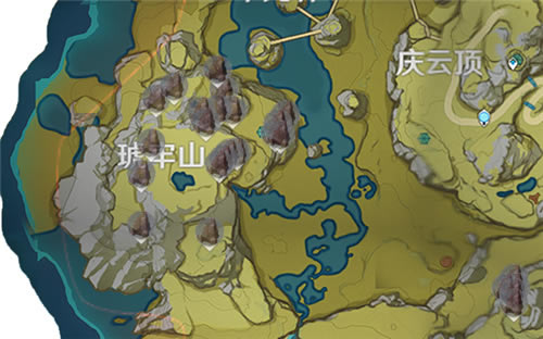 原神铁矿石分布位置汇总 公测版铁矿石位置大全_本站