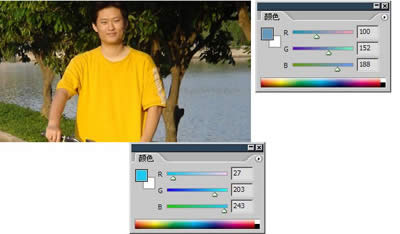 PS的HSB色彩模式