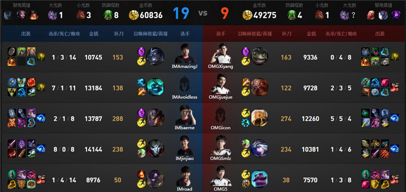 2016LPL夏季赛IM vs OMG第1场比赛视频_2016LPL夏季赛小组赛IM vs OMG比赛视频