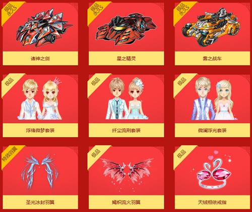 qq飞车新年大本钟能开出什么奖品_qq飞车新年大本钟介绍