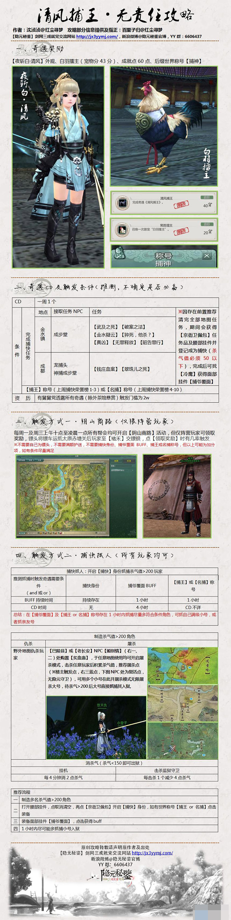 剑网3清风捕王怎么触发_剑网3清风捕王触发方法图文攻略