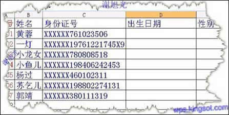 在wps表格中输入身份证号 在wps表格中输入身份证号