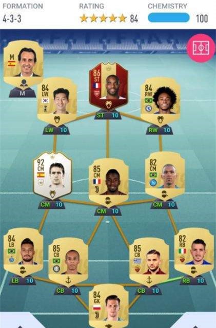 FIFA19周赛如何打 FIFA19周赛打法阵容推荐