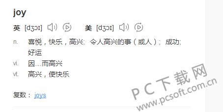 joy是什么意思?