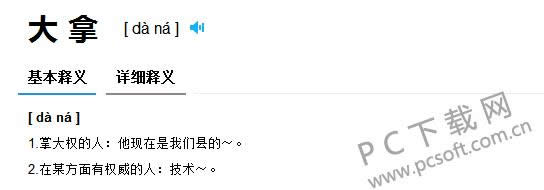 大拿是什么意思?