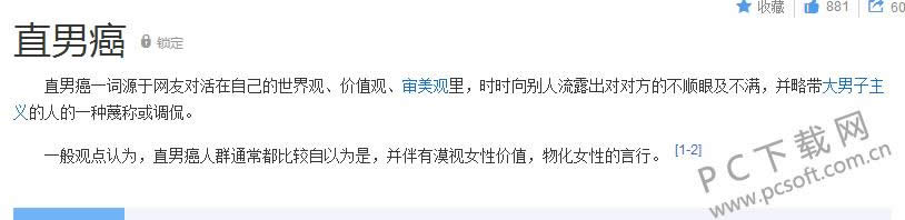 直男是什么意思?