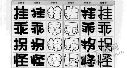 pop字体怎么写?