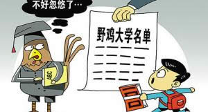 野鸡大学是什么意思?