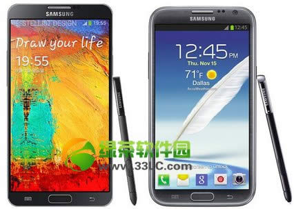 三星Note3效果图曝光 走文艺路线屏幕边框狭窄