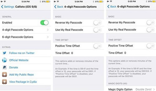 iOS9如何将时间设置为锁屏密码_iOS9将时间设置为锁屏密码的方法