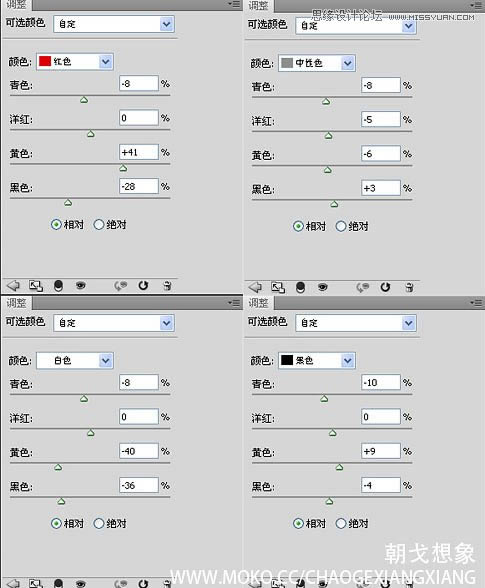 PS调出光晕效果冷酷美女照片修图调色教程