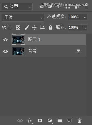 PS夜景美化:调出唯美蓝色夜景灯光照片效果
