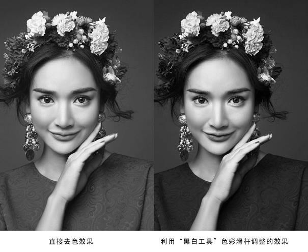 调出高质黑白艺术效果照片的PS修图教程